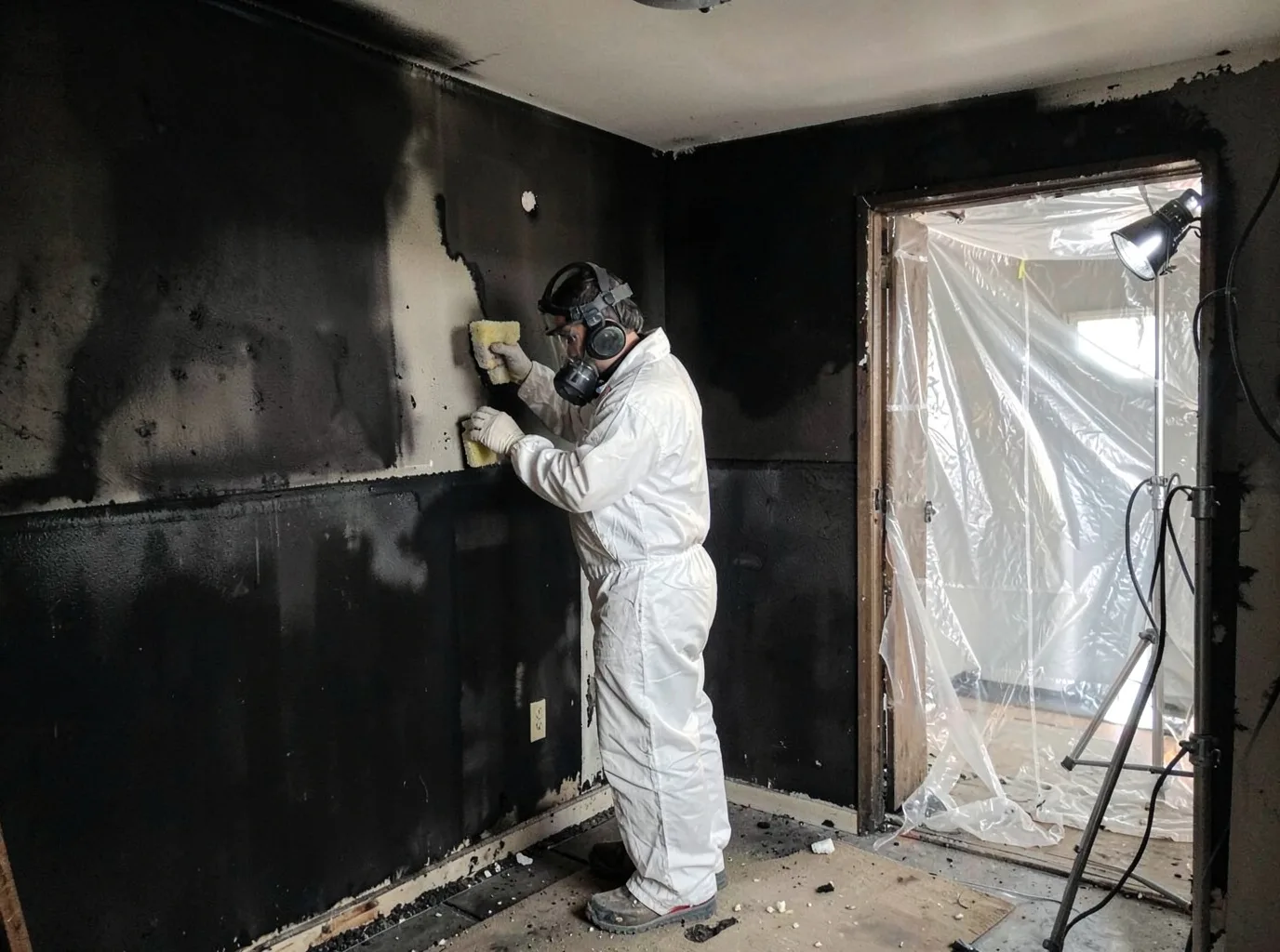 Fire Damage Restoration company in Gas, KS